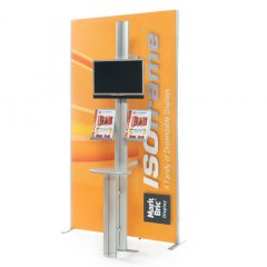 ISOframe – Držák LCD Dostupný ve dvou velikostech VESA 75/100 Kat.č.: IS – 80 – TM02 VESA 400x200 Kat.č.: IS – 80 – TM03